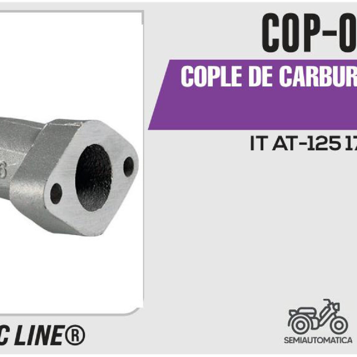 COPLE DE CARBURADOR PIPETA
