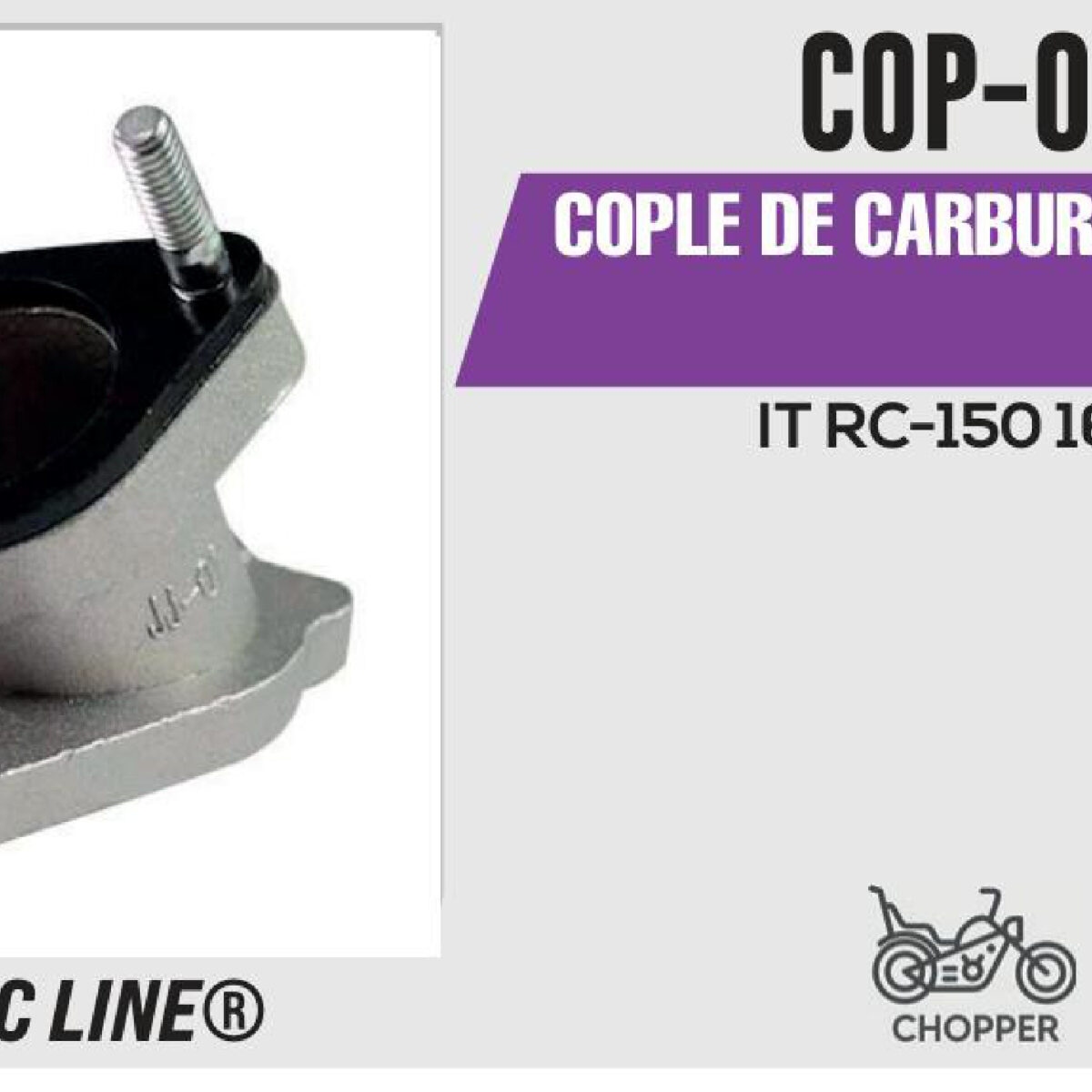 COPLE DE CARBURADOR PIPETA
