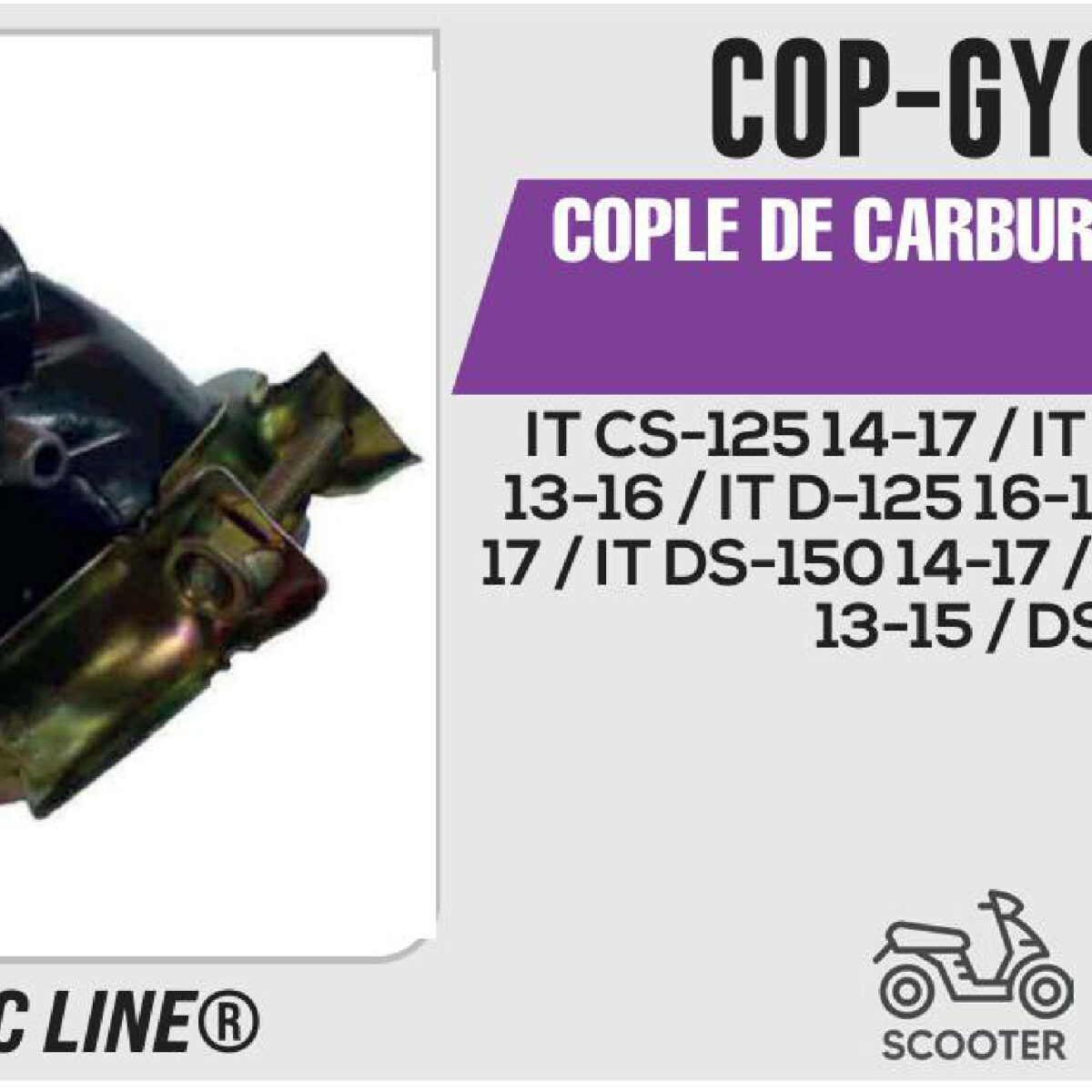 COPLE DE CARBURADOR PIPETA