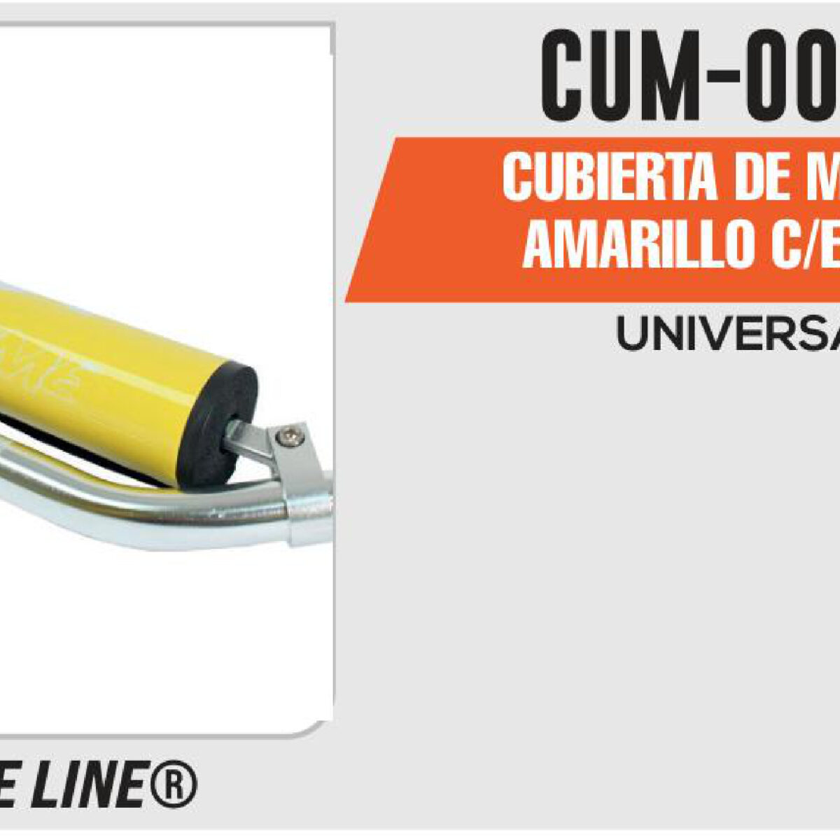CUBIERTA DE MANUBRIO AMARILLO C/ESPONJA