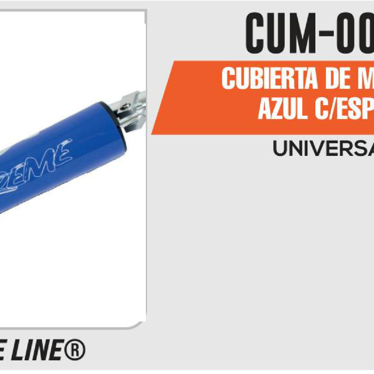 CUBIERTA DE MANUBRIO AZUL C/ESPONJA