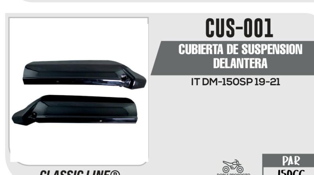 CUBIERTA DE SUSPENSION DELANTERA