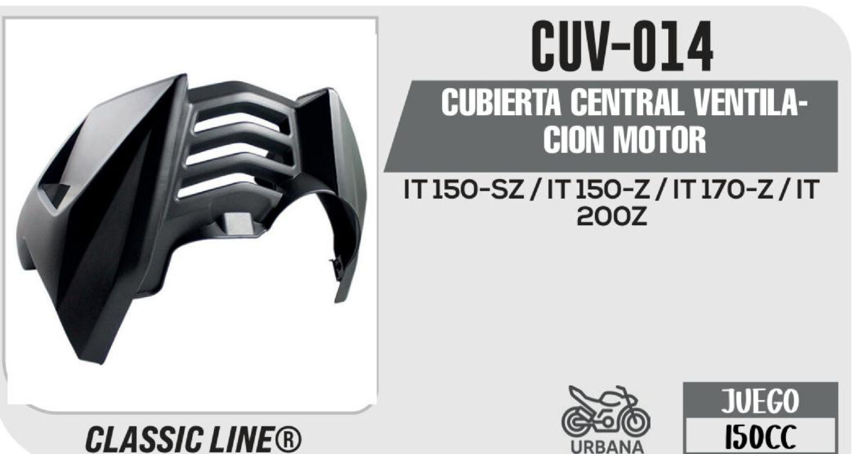 CUBIERTA CENTRAL VENTILACION MOTOR