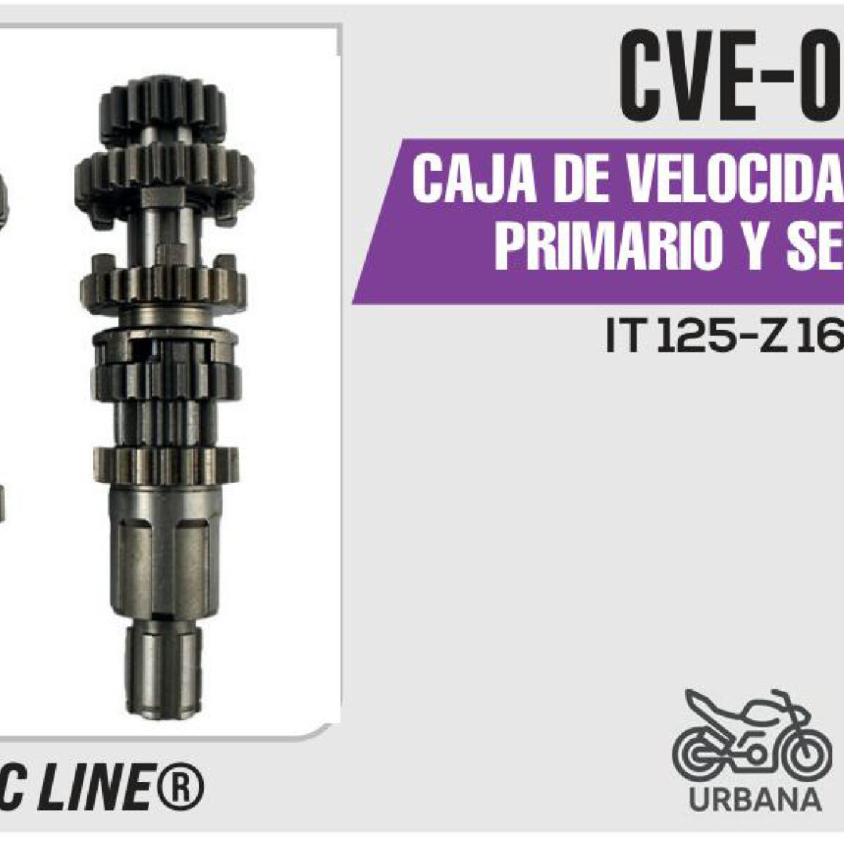 CAJA DE VELOCIDADES ENGRANE PRIMARIO Y SECUNDARIO