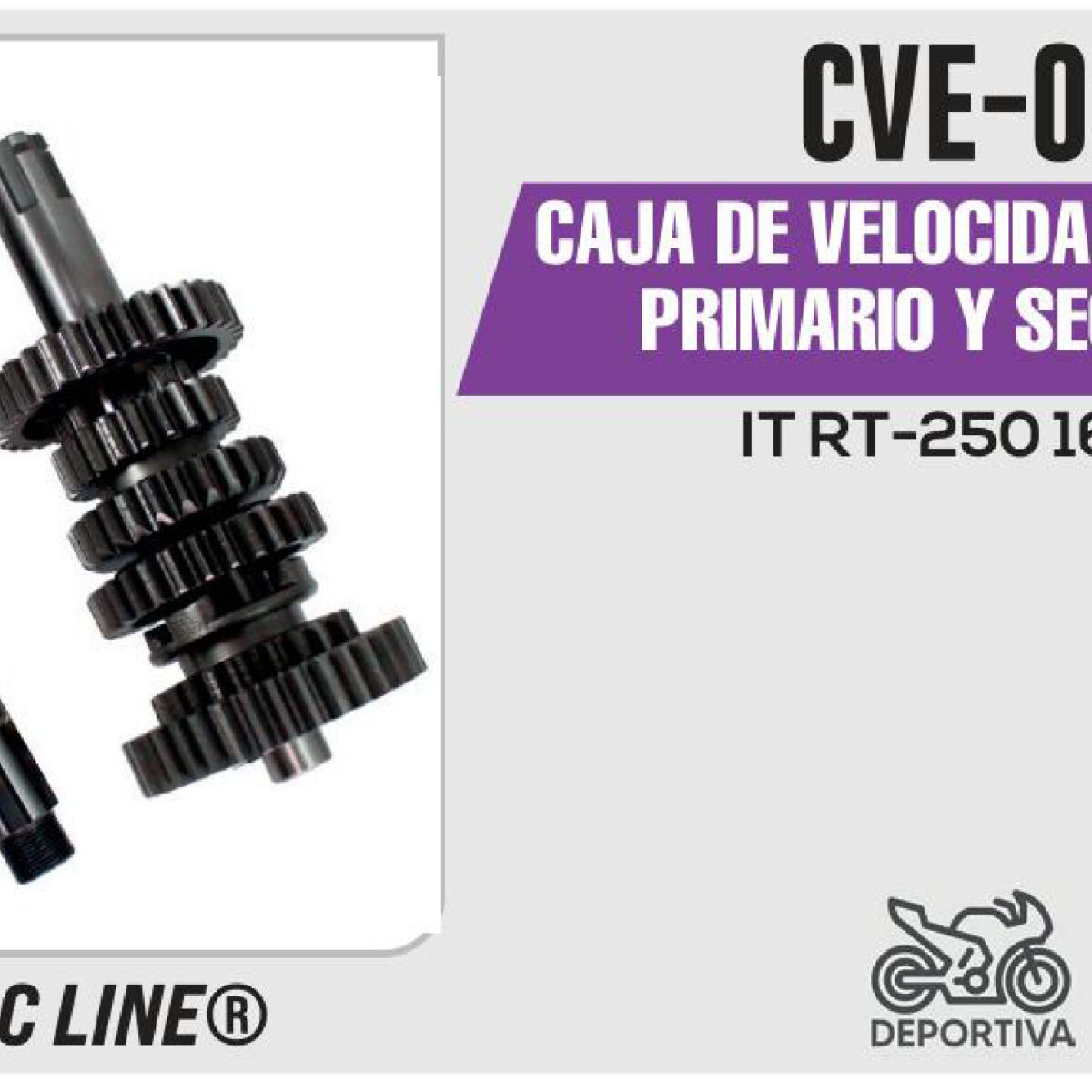 CAJA DE VELOCIDADES ENGRANE PRIMARIO Y SECUNDARIO