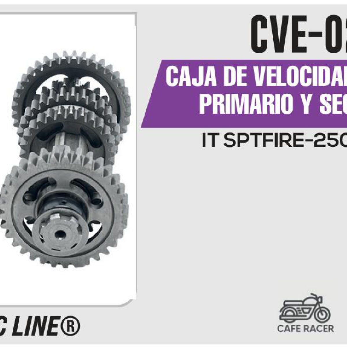 CAJA DE VELOCIDADES ENGRANE PRIMARIO Y SECUNDARIO