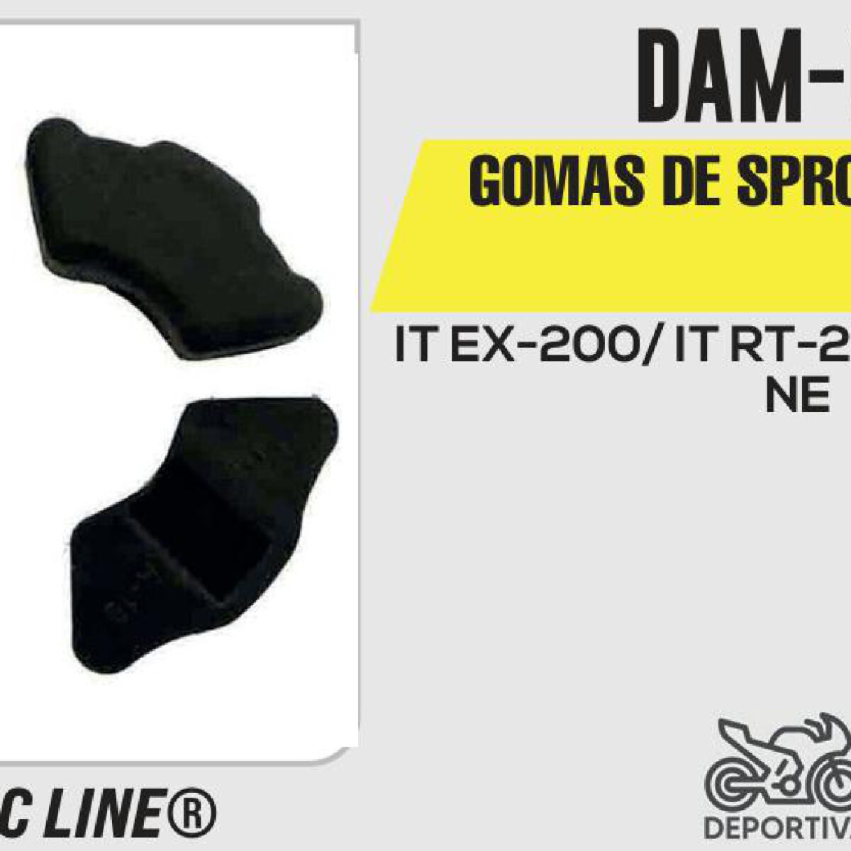GOMAS DE SPROKET DAMPER