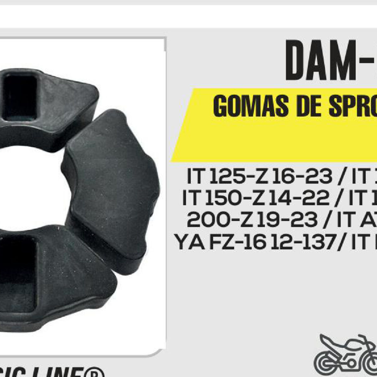 GOMAS DE SPROKET DAMPER