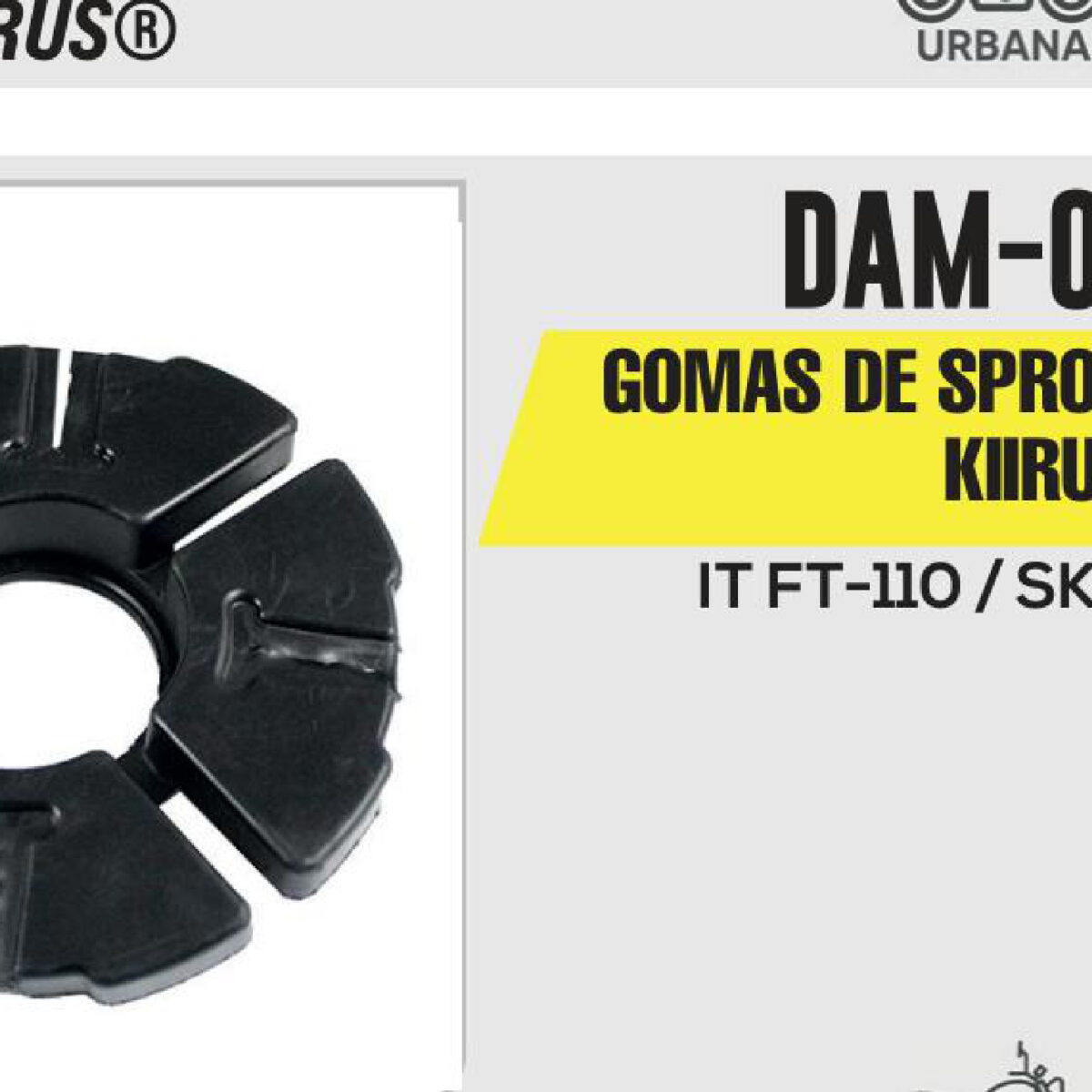GOMAS DE SPROKET DAMPER