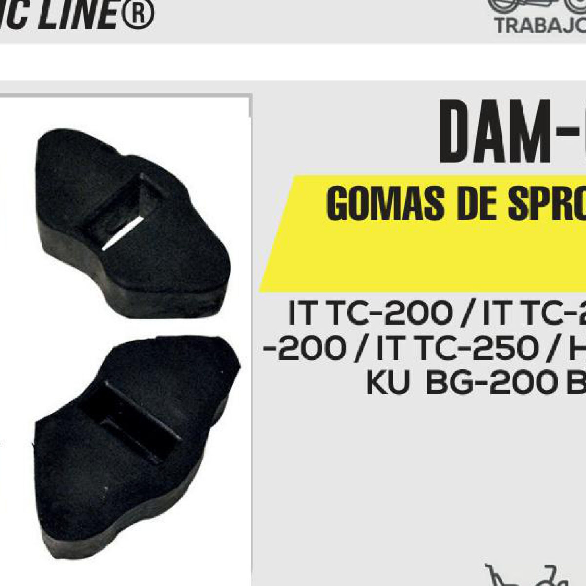 GOMAS DE SPROKET DAMPER