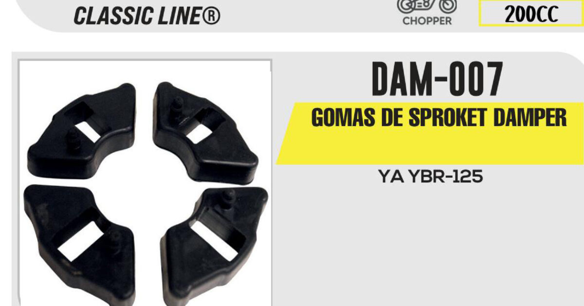 GOMAS DE SPROKET DAMPER