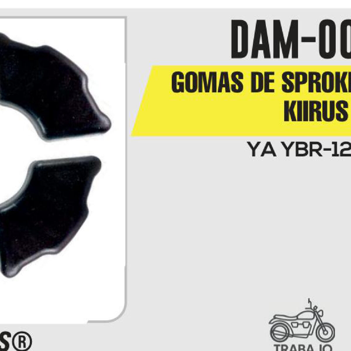 GOMAS DE SPROKET DAMPER