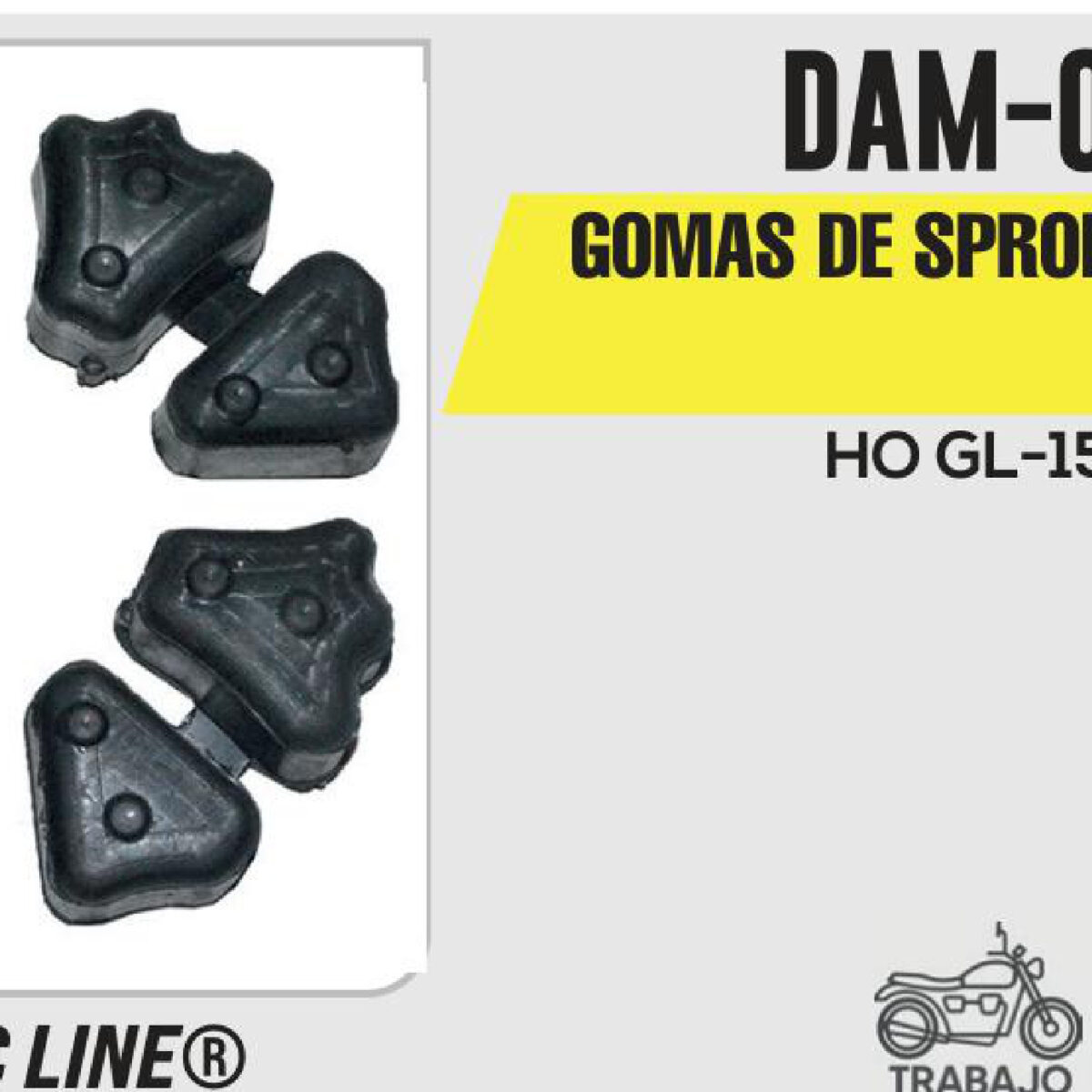 GOMAS DE SPROKET DAMPER