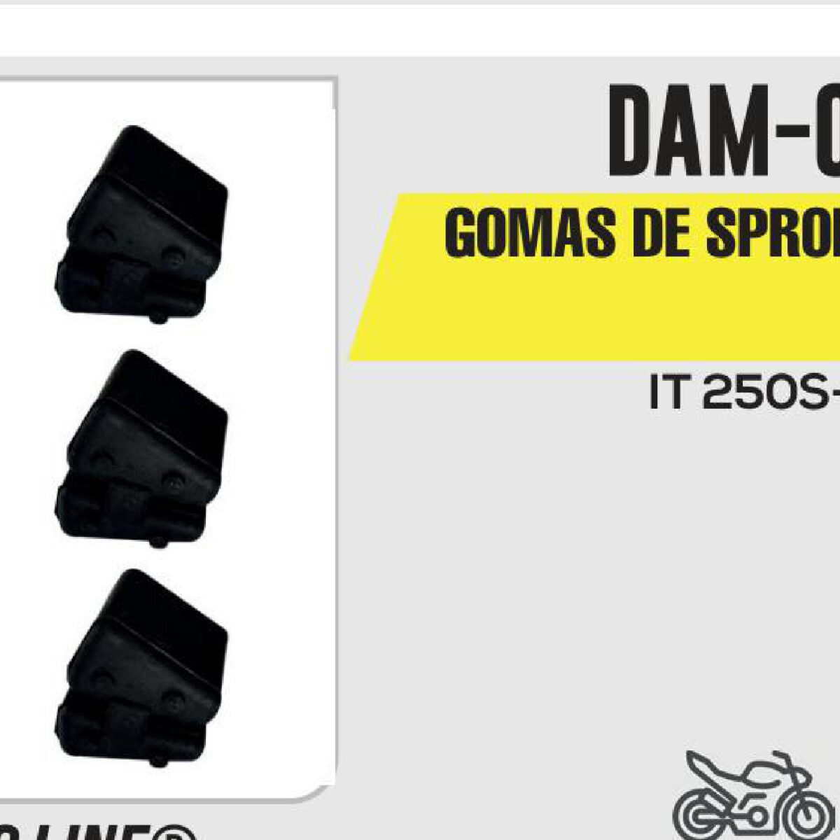 GOMAS DE SPROKET DAMPER