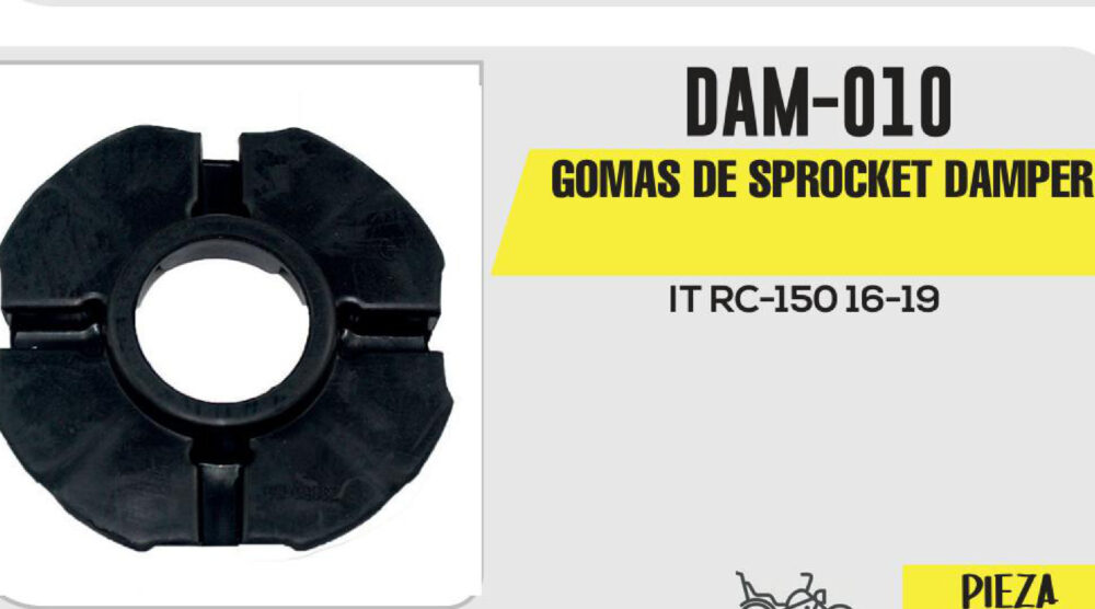 GOMA DE SPROCKET DAMPER
