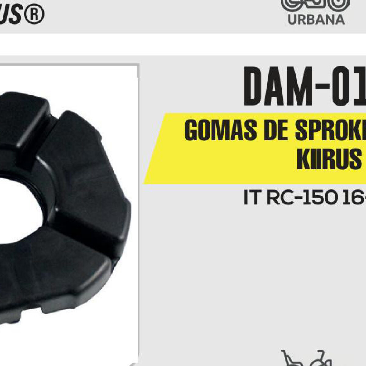 GOMAS DE SPROKET DAMPER