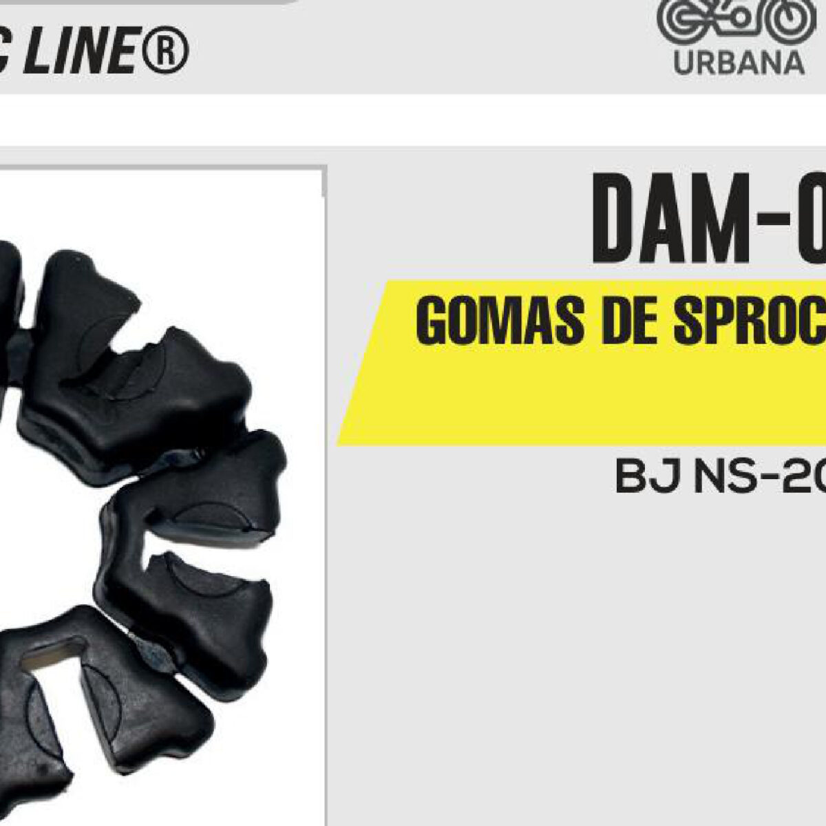 GOMAS DE SPROKET DAMPER