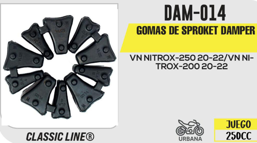GOMAS DE SPROKET