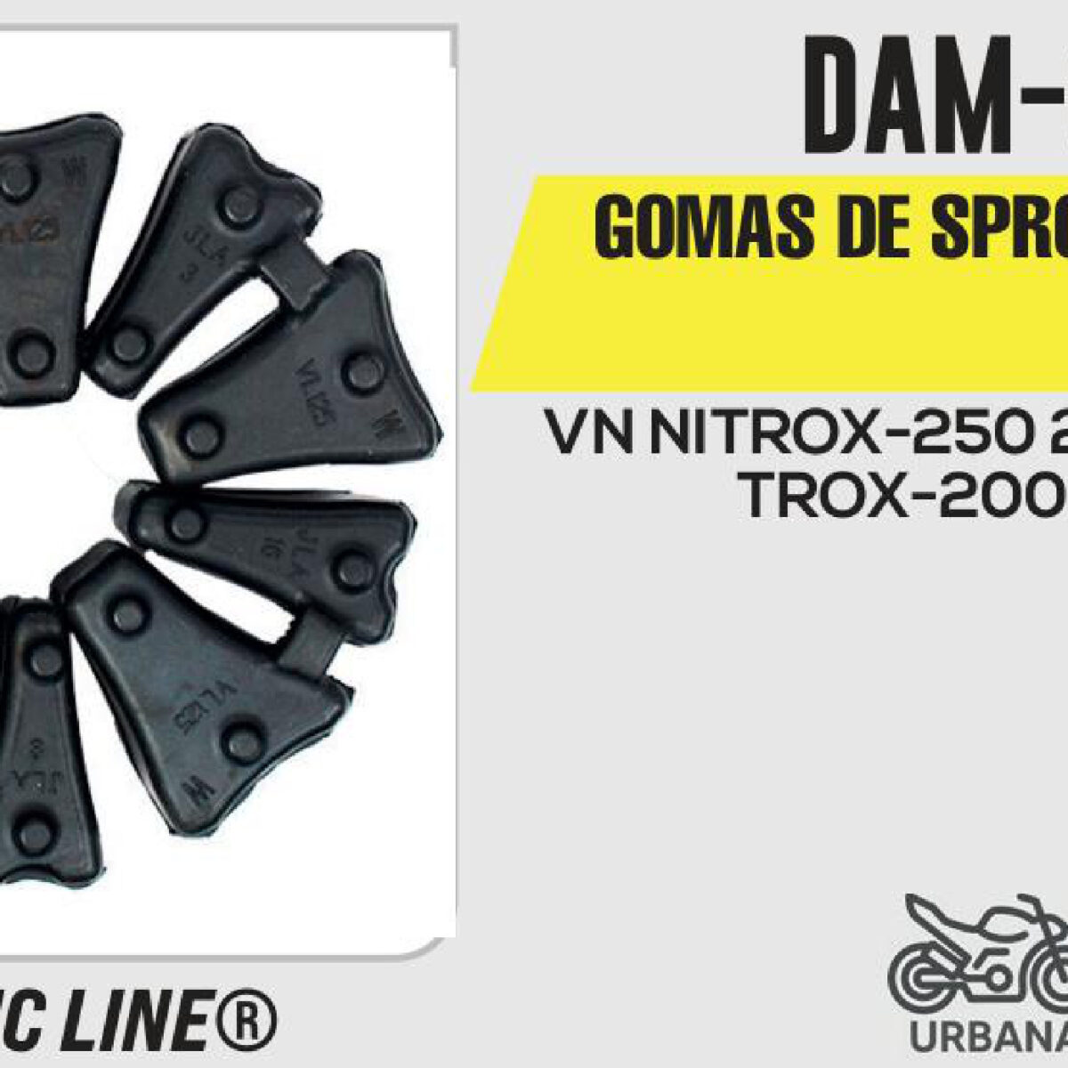 GOMAS DE SPROKET