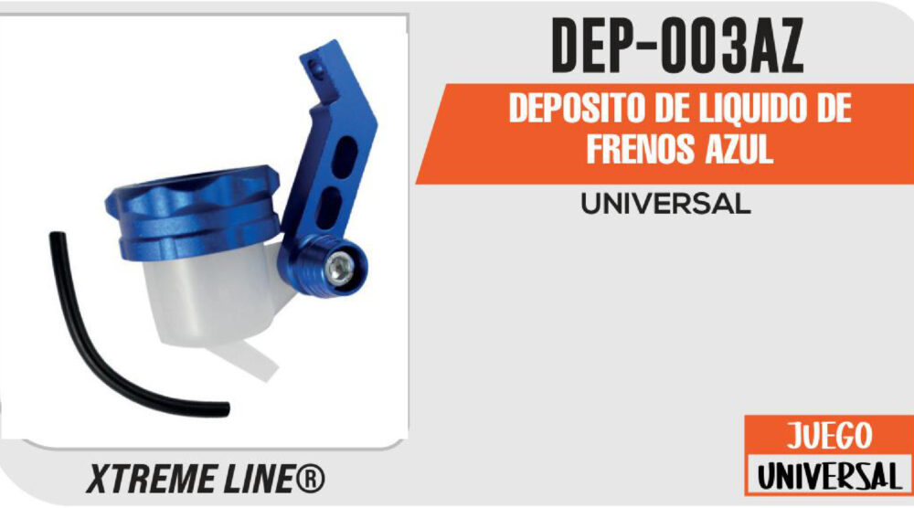 DEPOSITO DE LIQUIDO DE FRENOS AZUL