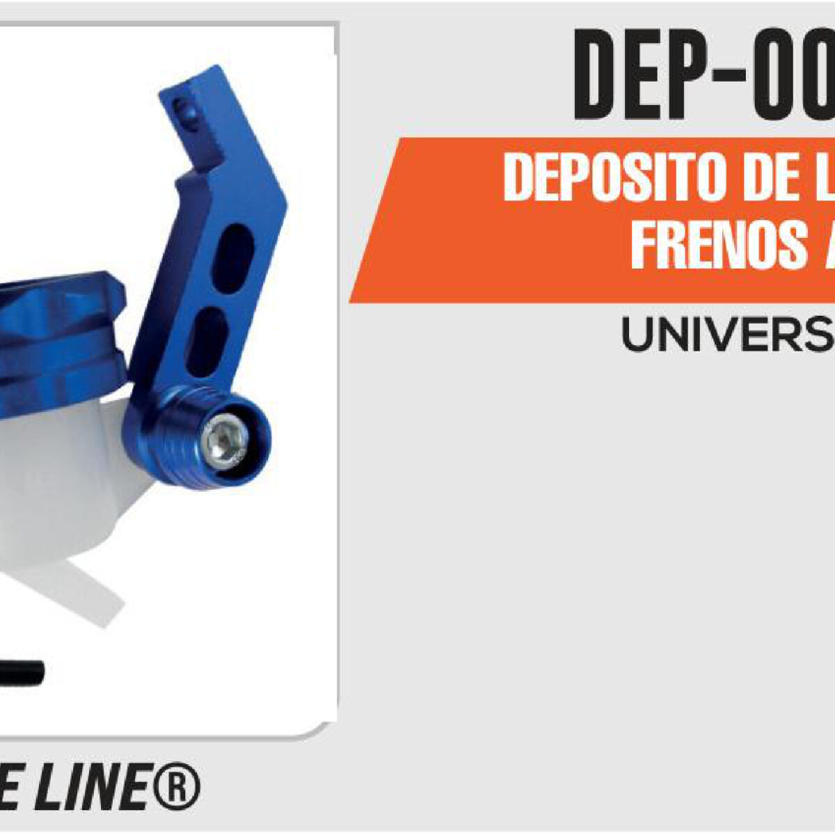 DEPOSITO DE LIQUIDO DE FRENOS AZUL