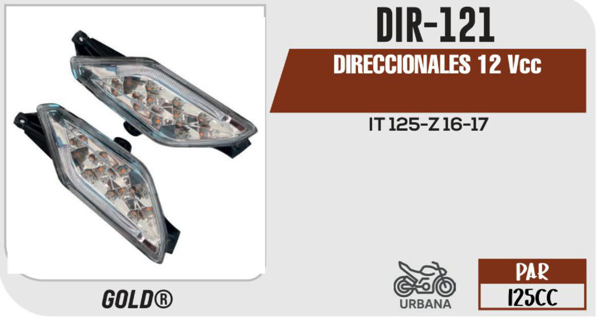 DIRECCIONALES 12Vcc