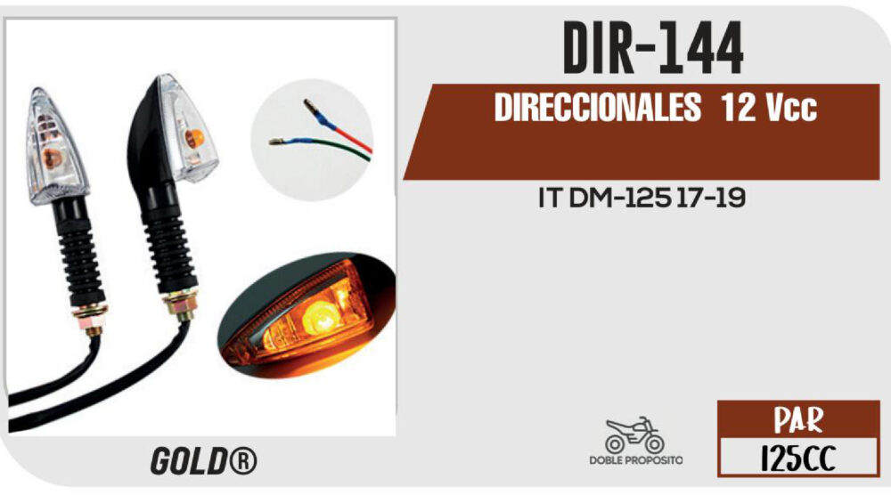 DIRECCIONALES 12Vcc
