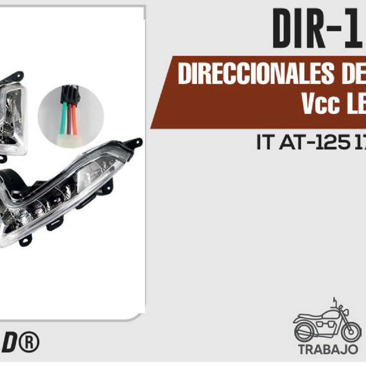 DIREECIONALES 12Vcc LED