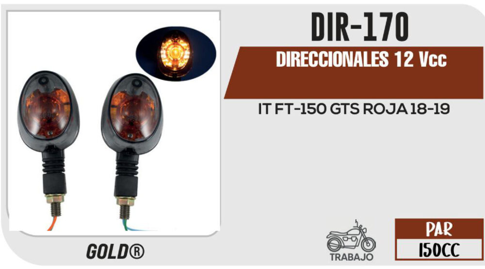 DIRECCIONALES 12Vcc