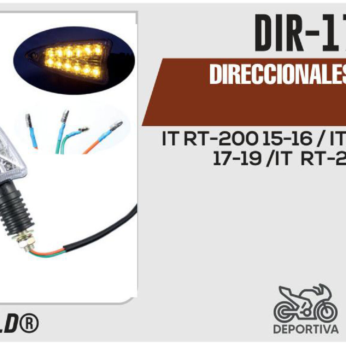 DIRECCIONALES 12Vcc