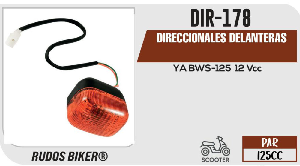 DIRECCIONALES DELANTERAS