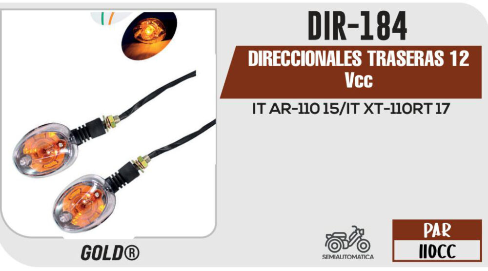 DIRECCIONALES 12Vcc