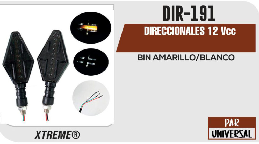 DIRECCIONALES 12Vcc