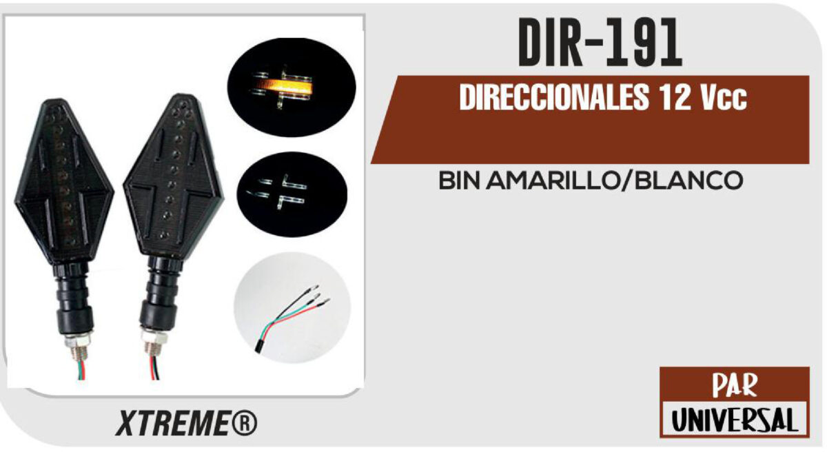 DIRECCIONALES 12Vcc