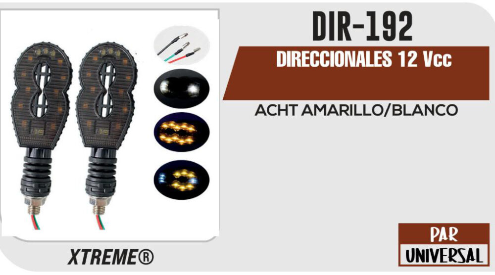DIRECCIONALES 12Vcc