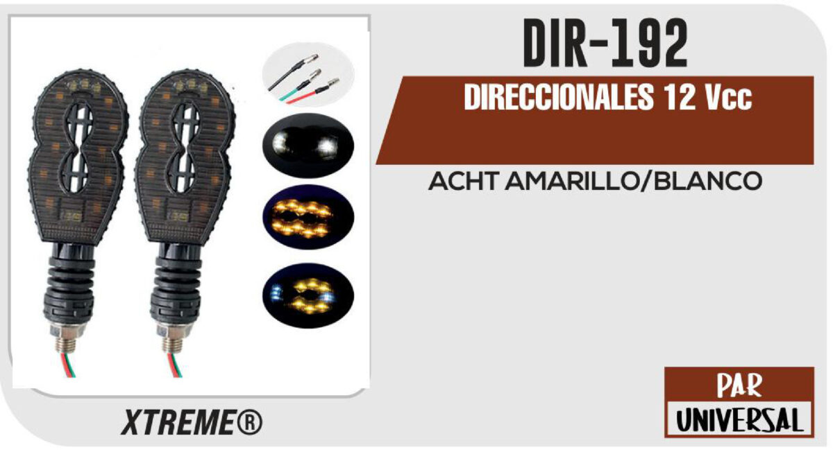 DIRECCIONALES 12Vcc