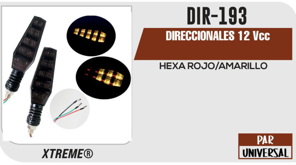 DIRECCIONALES 12Vcc