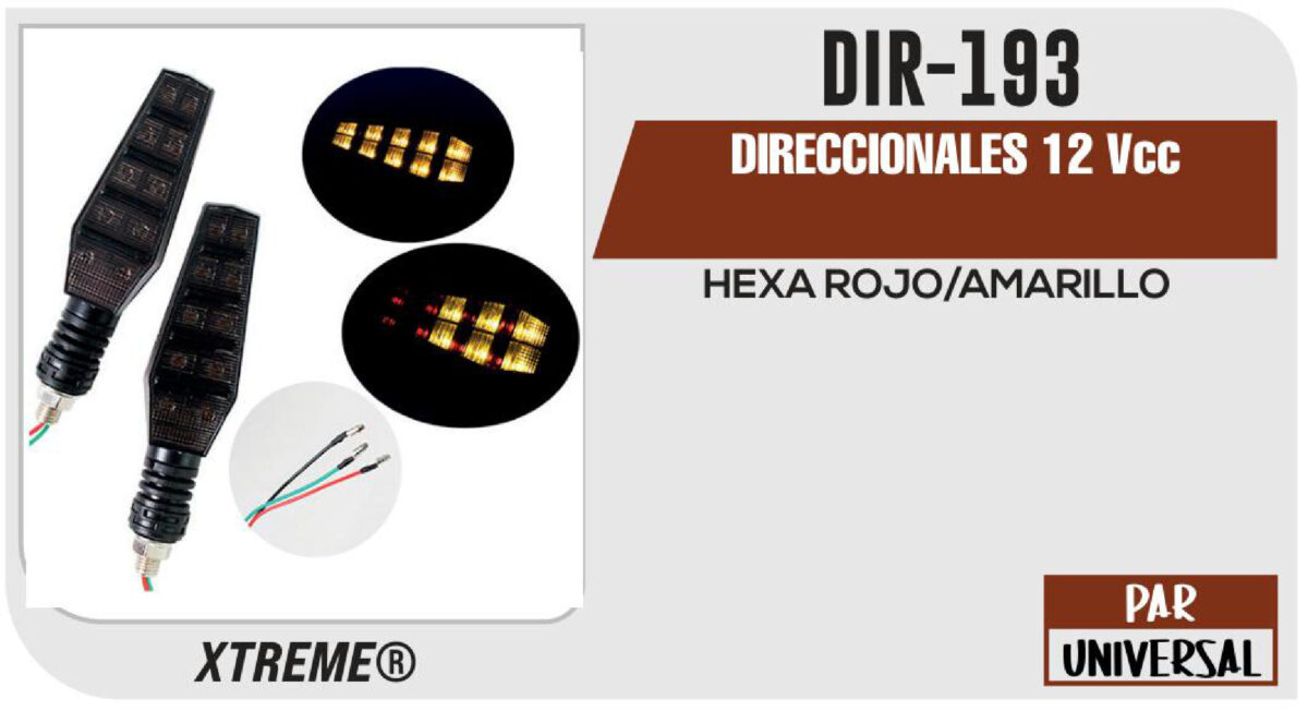 DIRECCIONALES 12Vcc