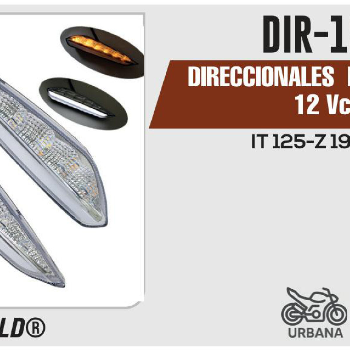 DIRECCIONALES DELANTERAS 12Vcc