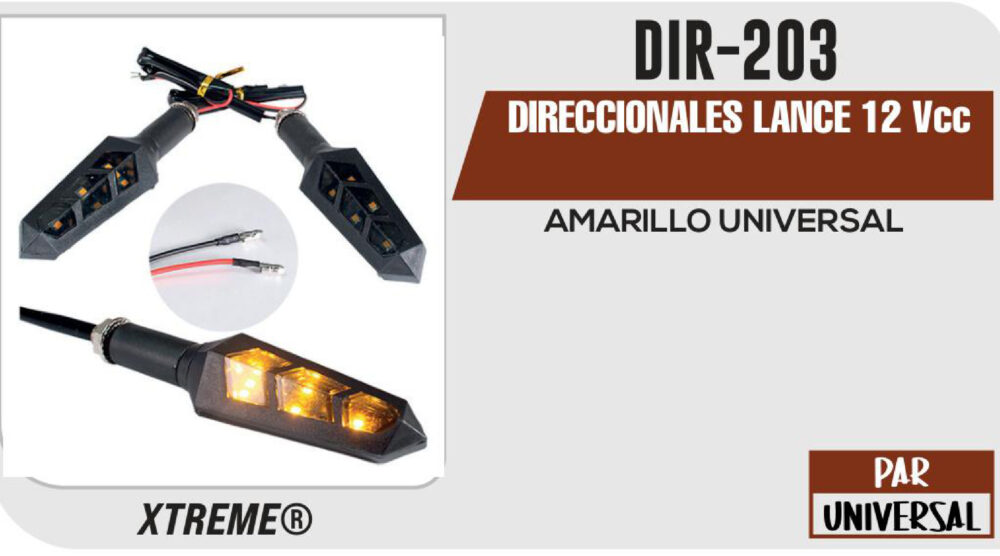 DIRECCIONALES LANCE 12Vcc