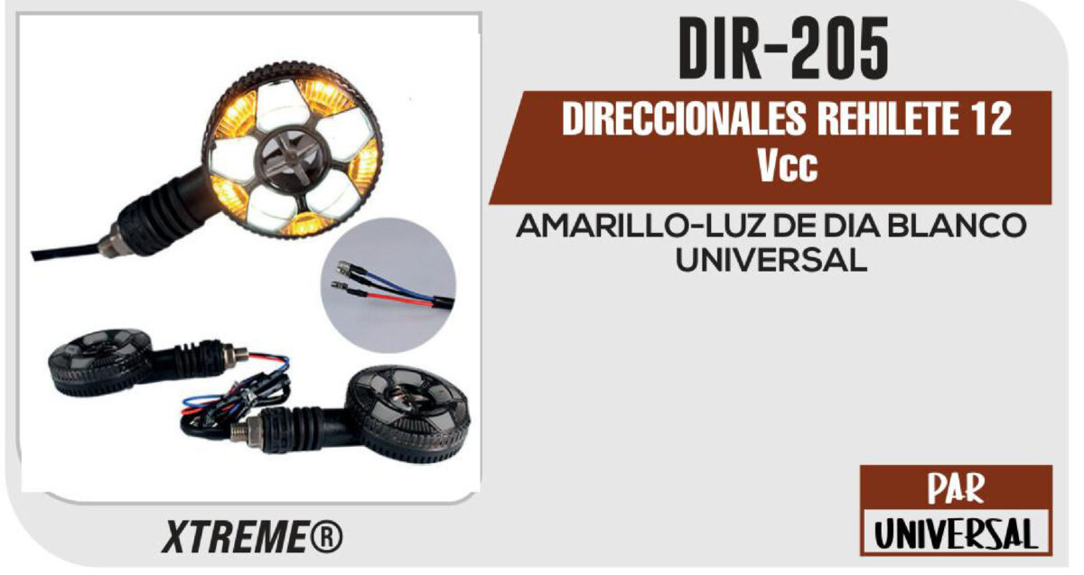 DIRECCIONALES REHILETE 12Vcc