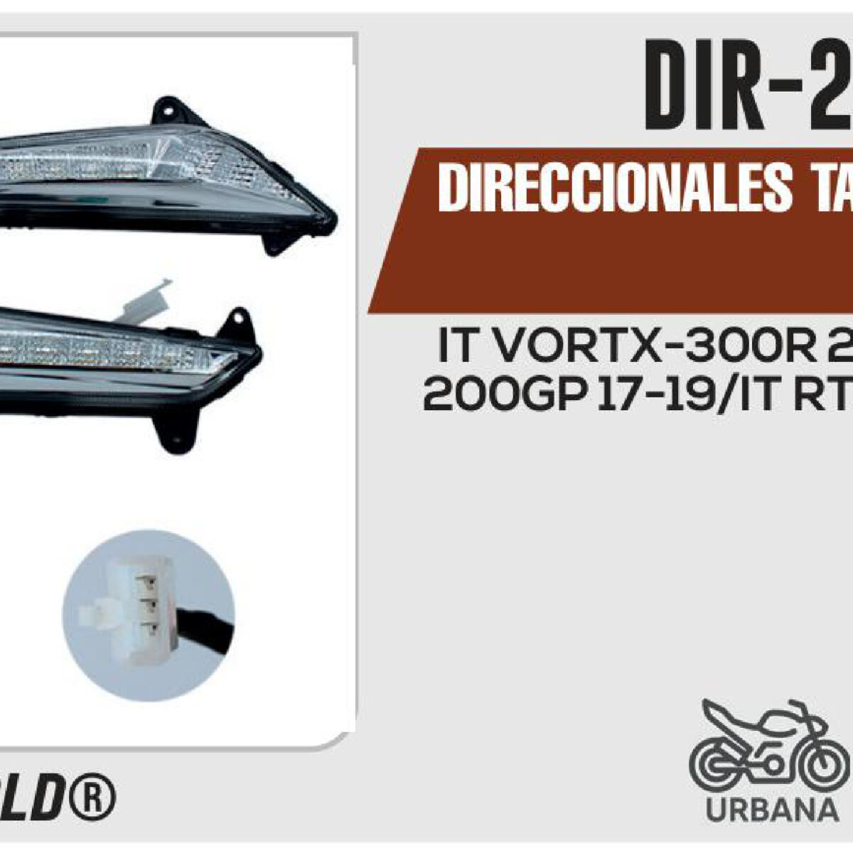 DIRECCIONALES TANQUE 12Vcc