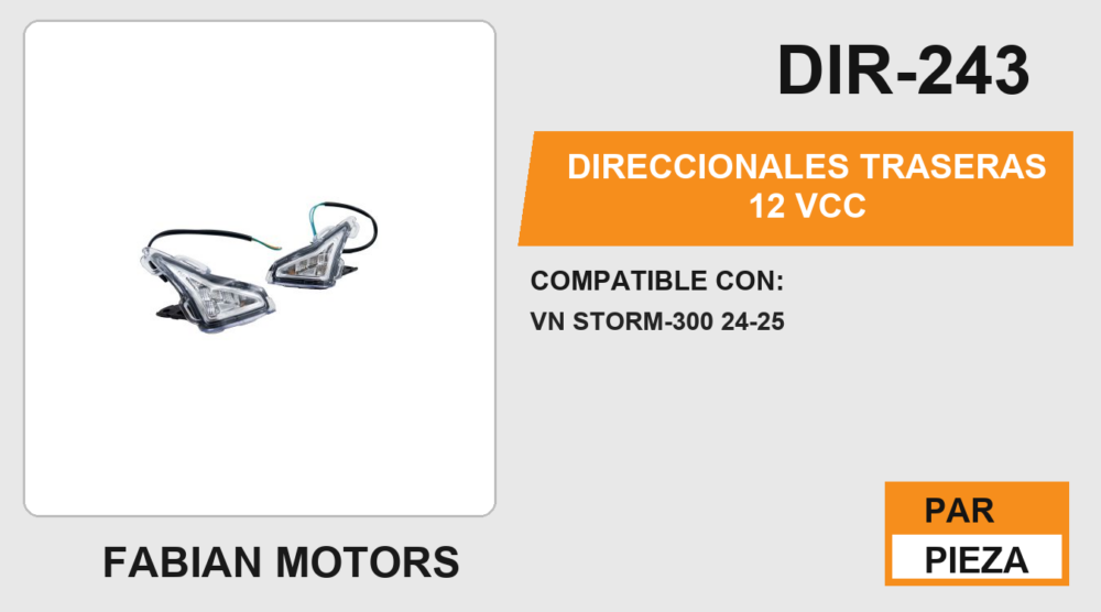 LUZ LED TANQUE DE GASOLINA 12Vcc