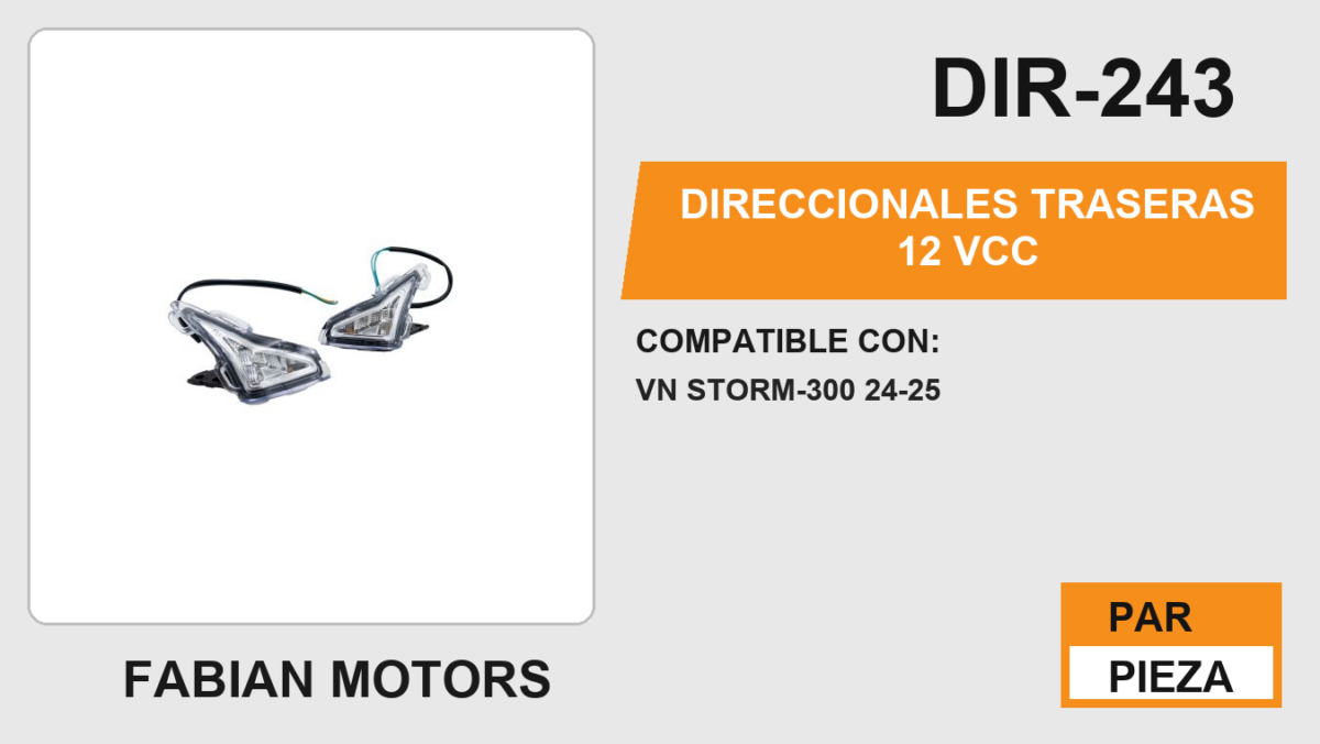 LUZ LED TANQUE DE GASOLINA 12Vcc