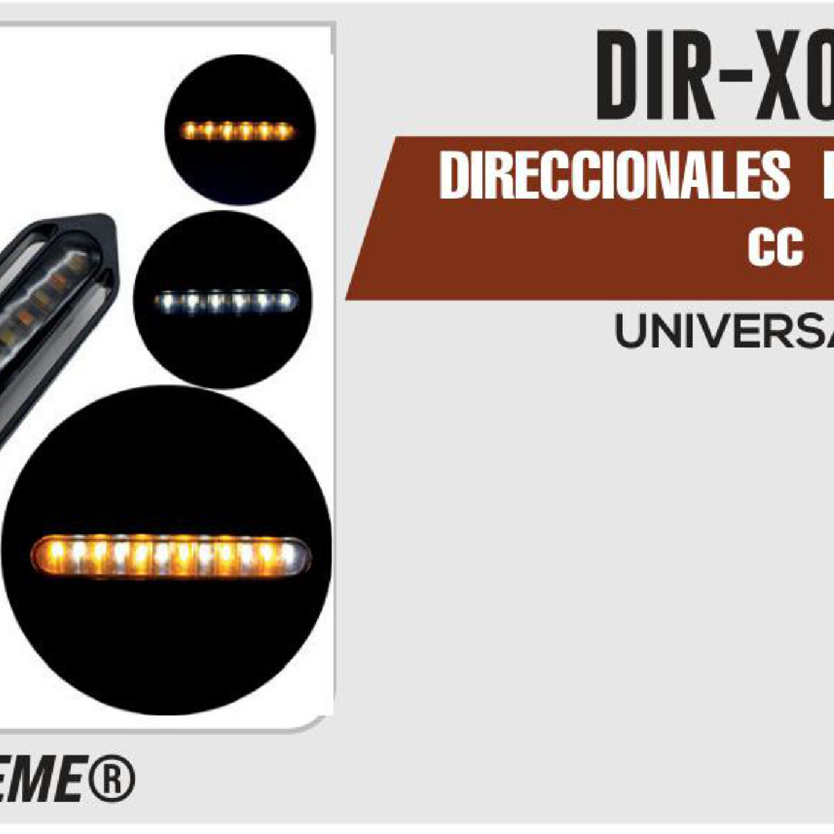 DIRECCIONALES BRIGHT 12Vcc