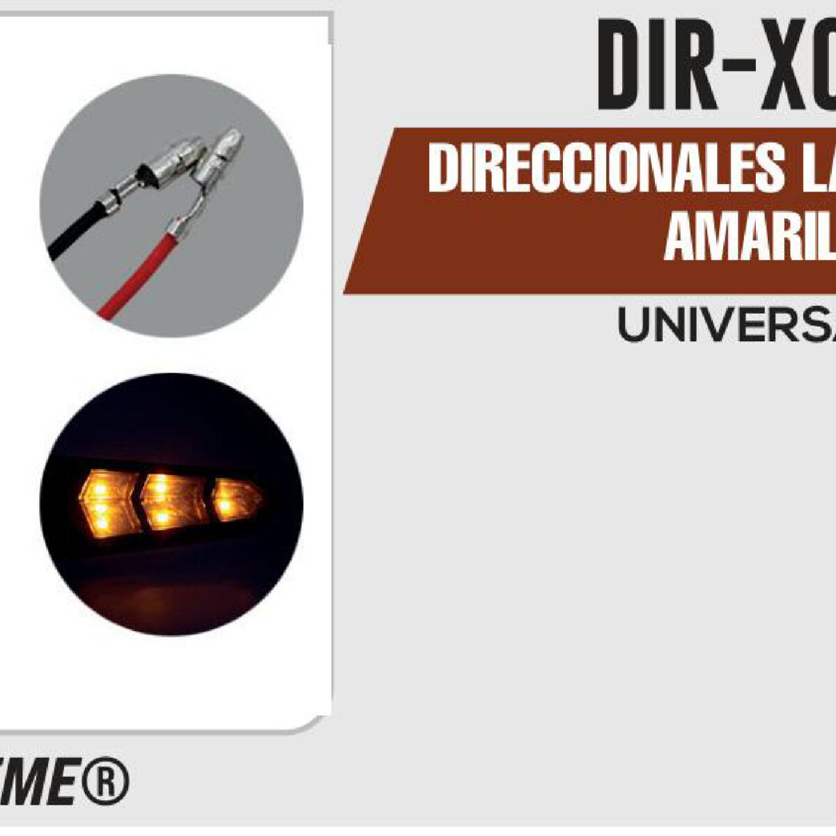 DIRECCIONALES LANCE 12Vcc AMARILLO