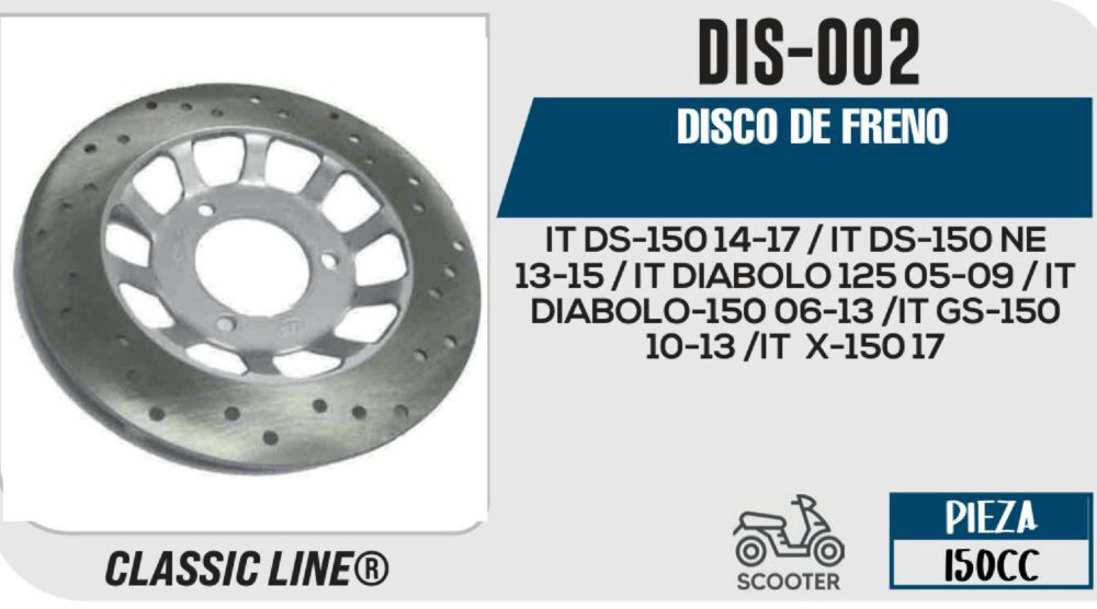 DISCO DE FRENO