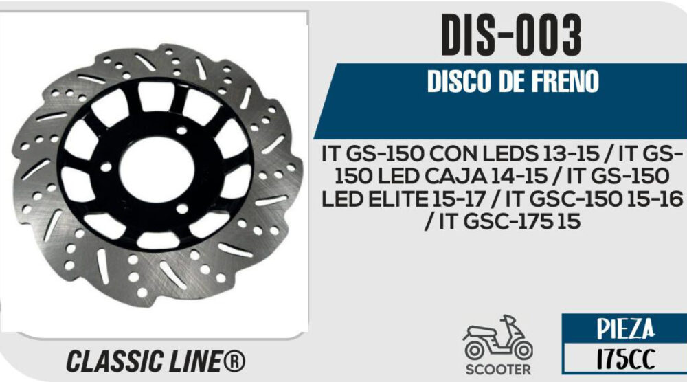DISCO DE FRENO