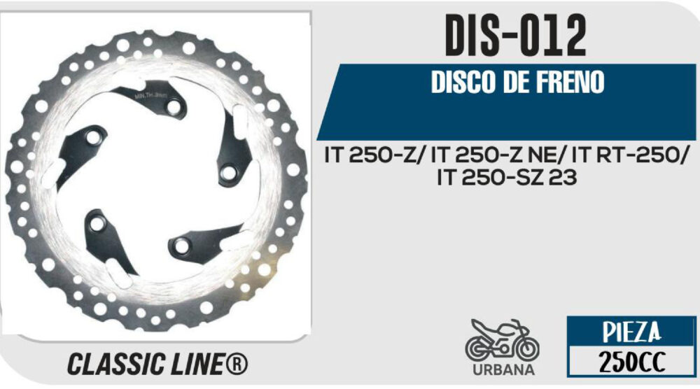 DISCO DE FRENO