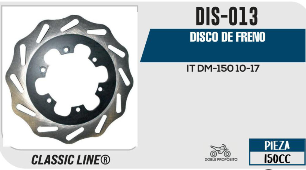 DISCO DE FRENO